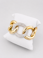 Pomellato Tango Bracelet With Yellow Gold