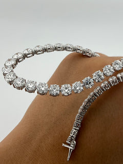 Tennis Necklace With Diamonds