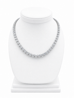 Tennis Necklace With Diamonds