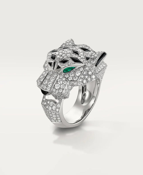 Cartier Panther Ring Pavèe