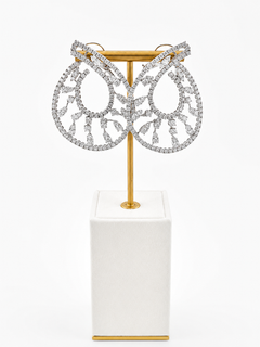 Hoops Earrings With Diamonds