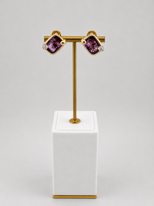 Pomellato Earrings With Amethyst