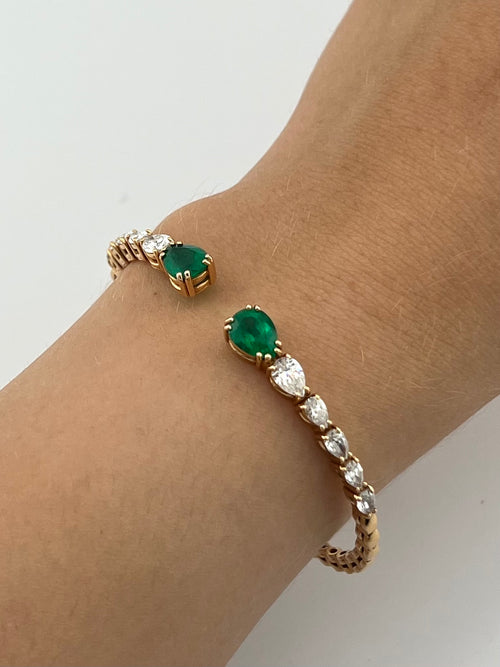 Bracelet With Emerald