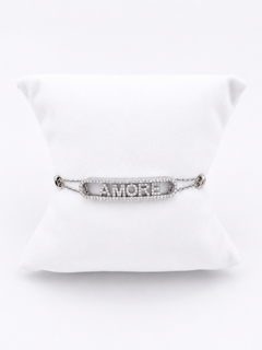 Bracelet Diamond With Written Amore