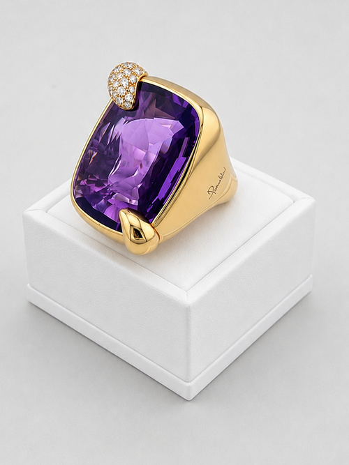 Pomellato Ring With Amethyst