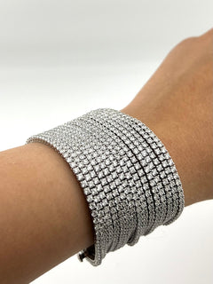 Bracelet tennis mutiwire