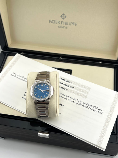 Patek Philippe Nautilus Ref. 7010/1G-013 White Gold