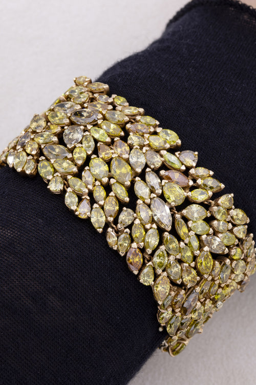 Fancy Diamonds Important Bracelet
