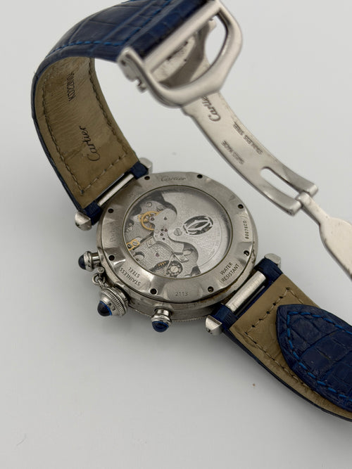 Cartier Pasha Chrono Ref. 2113 in Stainless Steel