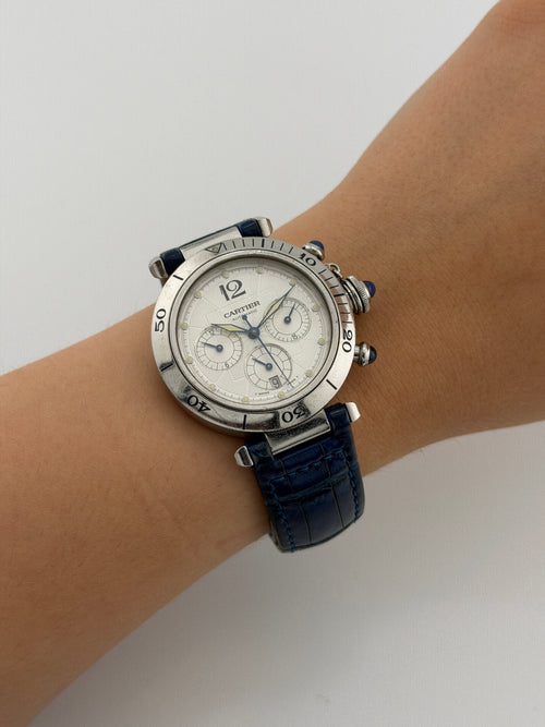 Cartier Pasha Chrono Ref. 2113 in Stainless Steel