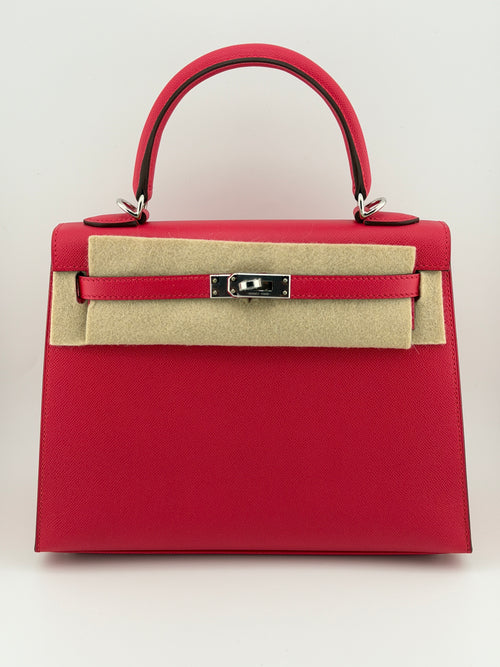 Hermès Kelly 25 Rose Extrême
