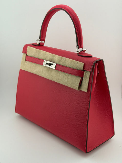 Hermès Kelly 25 Rose Extrême