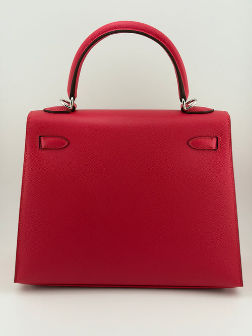 Hermès Kelly 25 Rose Extrême