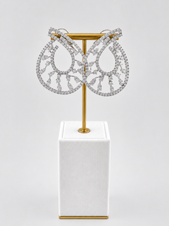 Hoops Earrings With Diamonds