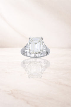 Emerald Cut Diamond Ring